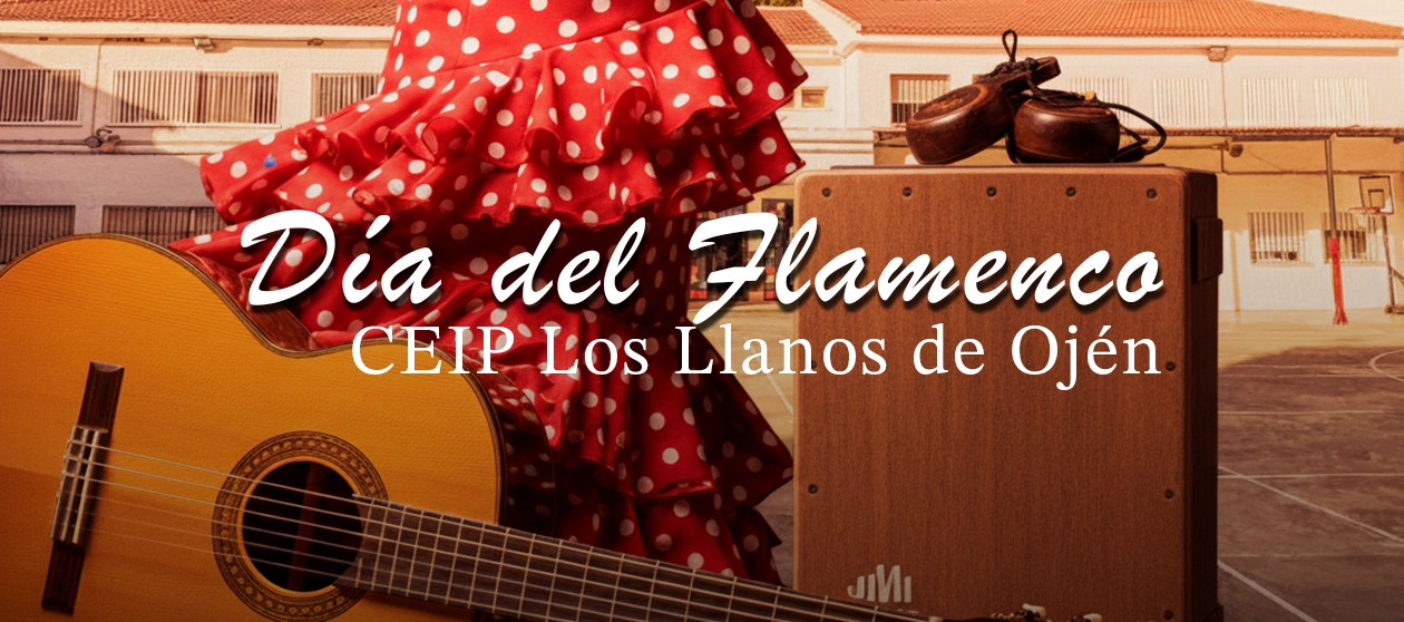 El CEIP Los Llanos de Ojén celebra por todo lo alto el Día del Flamenco